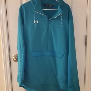NWOT, Mens Under Armour Fleece Track Jacket
